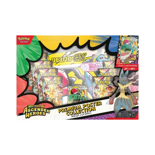 Héroes Ascendentes Premium Poster Collection Lucario - Español