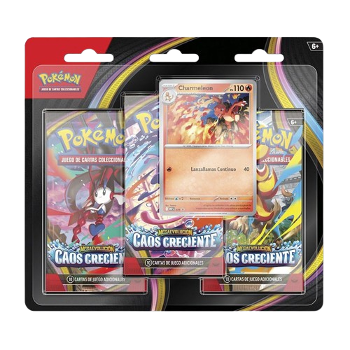 Caos Creciente blíster 3 pack - Español