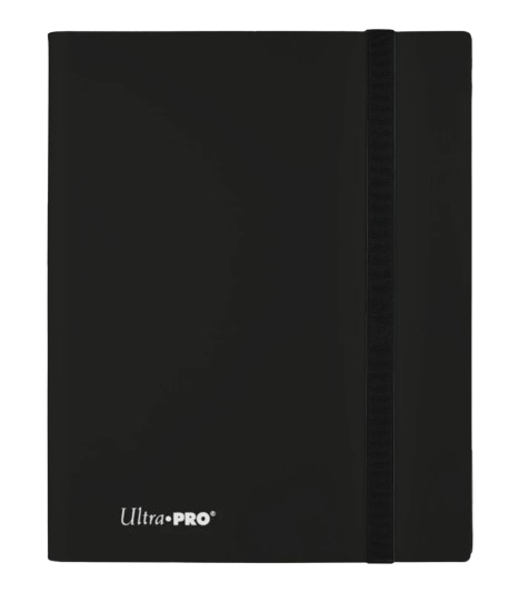 Carpeta 9 bolsillos PRO-Binder Eclipse Jet Black negro Ultra Pro