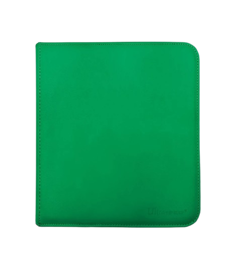 Carpeta con cremallera 12 bolsillos PRO-Binder Zippered Verde Ultra Pro